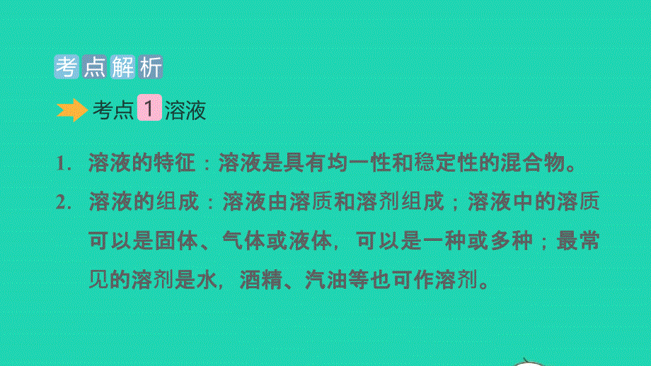 2022九年级化学下册 专题二 溶液习题课件（新版）粤教版.pptx_第2页