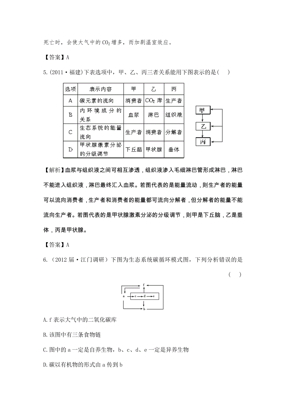 2013届高考一轮复习生物课后限时作业（三十九）.doc_第3页