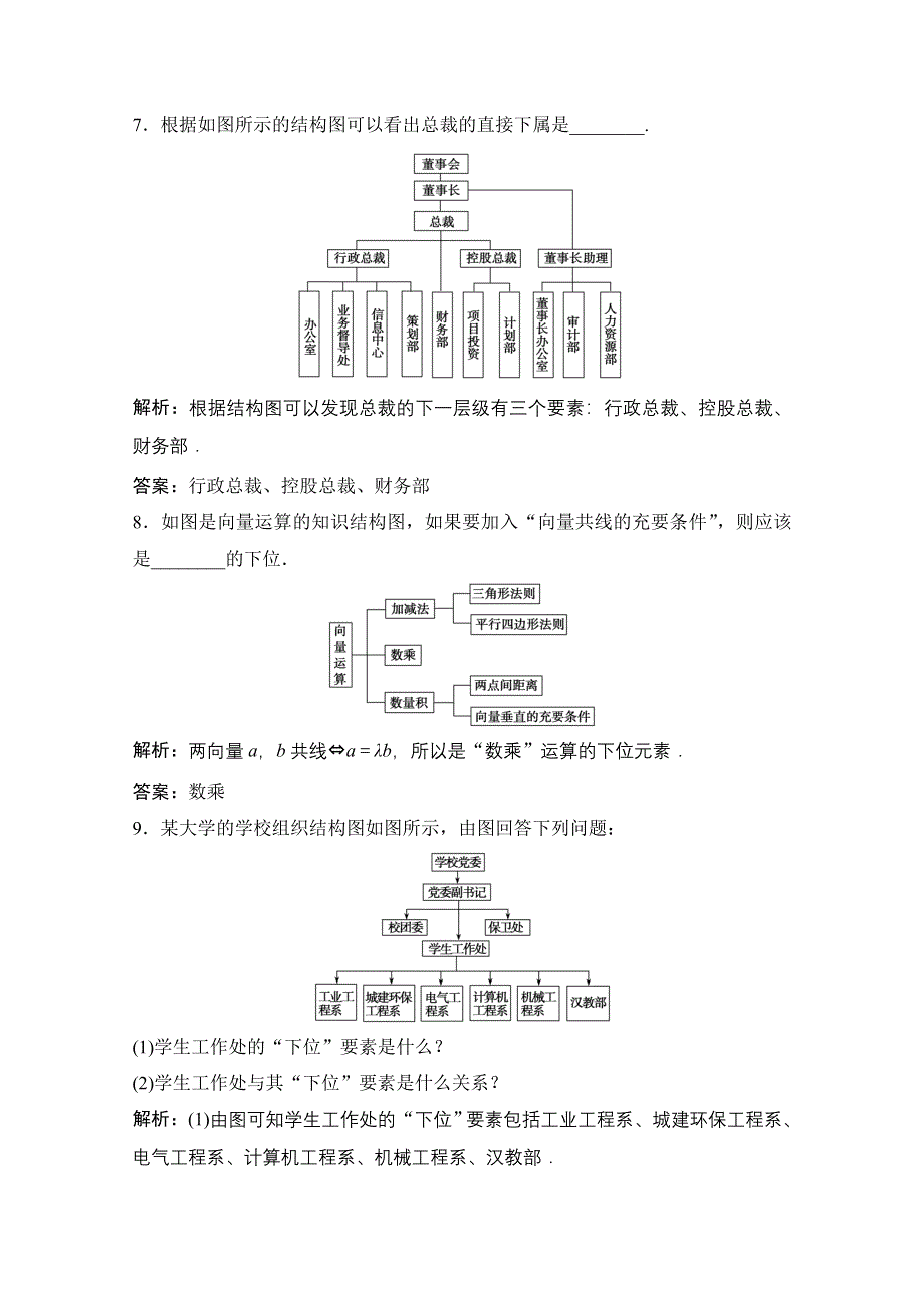 2020-2021学年人教A版数学选修1-2配套训练：4-2　结构图 WORD版含解析.doc_第3页