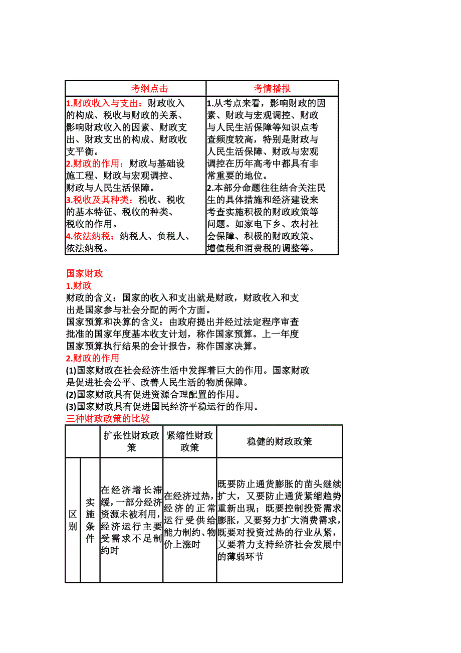 2011高三政治总复习：第八课 财政与税收（新人教必修1）.doc_第1页