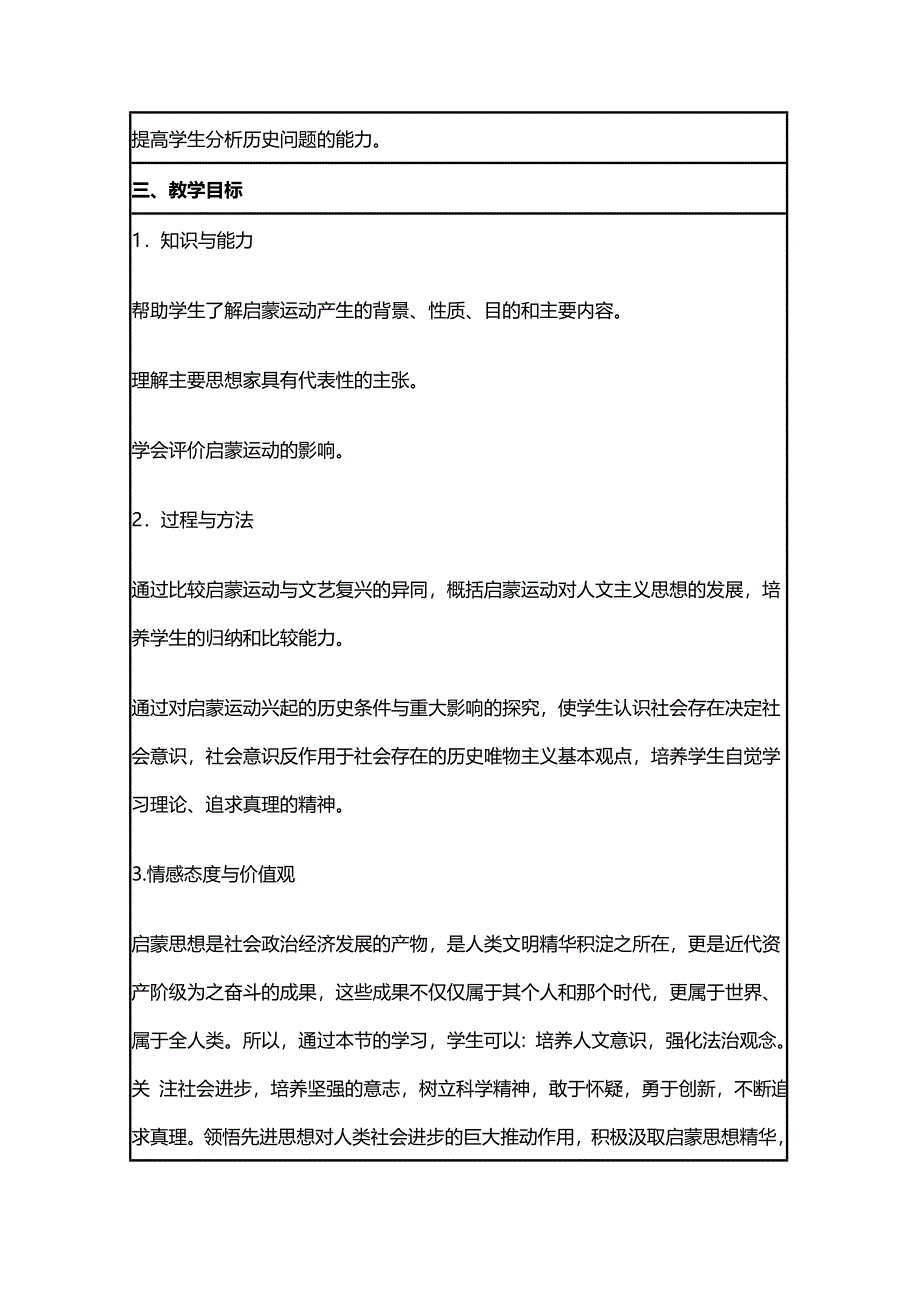 2015年山东教师全员远程研修优秀作业 高中历史岳麓版必修三教案 第14课 理性之光8.doc_第2页