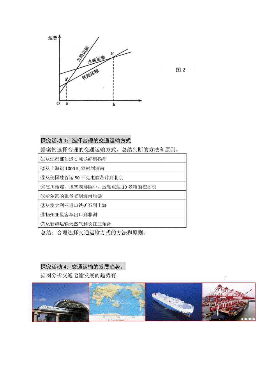 2016-2017学年地理鲁教版必修二：4.1人类活动地域联系的方式学案 WORD版含解析.doc_第2页