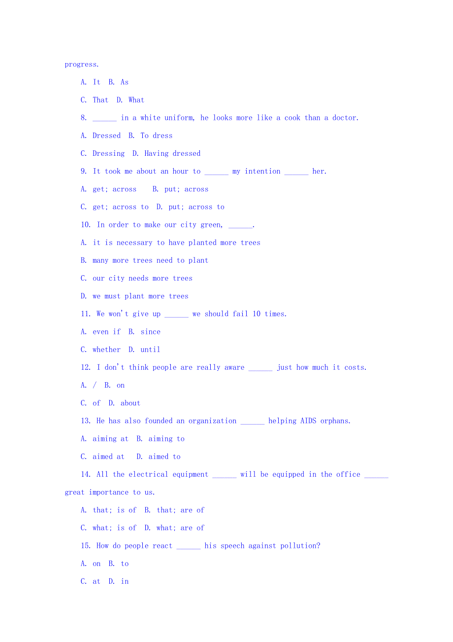 学海导航2014届英语（牛津译林版）一轮同步训练MODULE4 UNIT1 WORD版含解析.doc_第2页