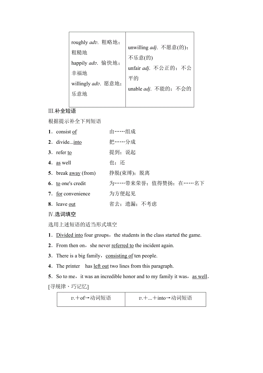 2020-2021学年人教版英语必修5教师用书：UNIT 2 SECTION Ⅱ　LEARNING ABOUT LANGUAGE WORD版含解析.doc_第2页