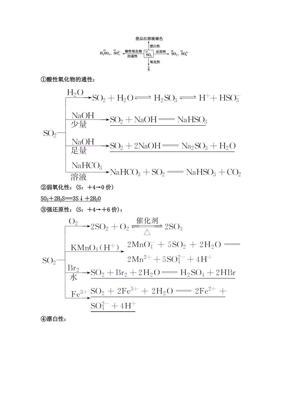 2022届新高考化学苏教版一轮学案：第13讲　含硫化合物的性质及应用 WORD版含解析.doc_第3页