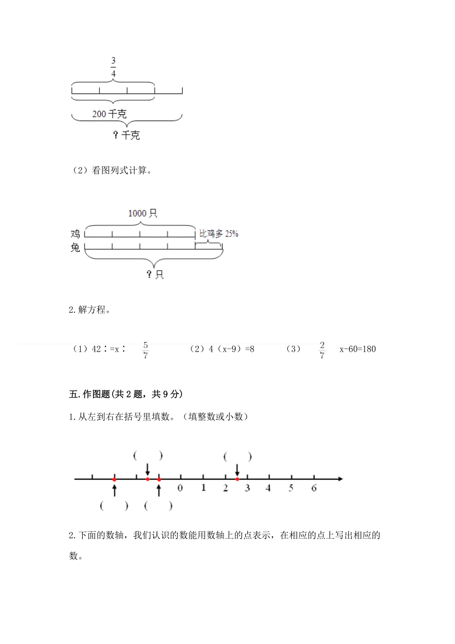 冀教版数学六年级（下册）期末综合素养提升题（名校卷）.docx_第3页