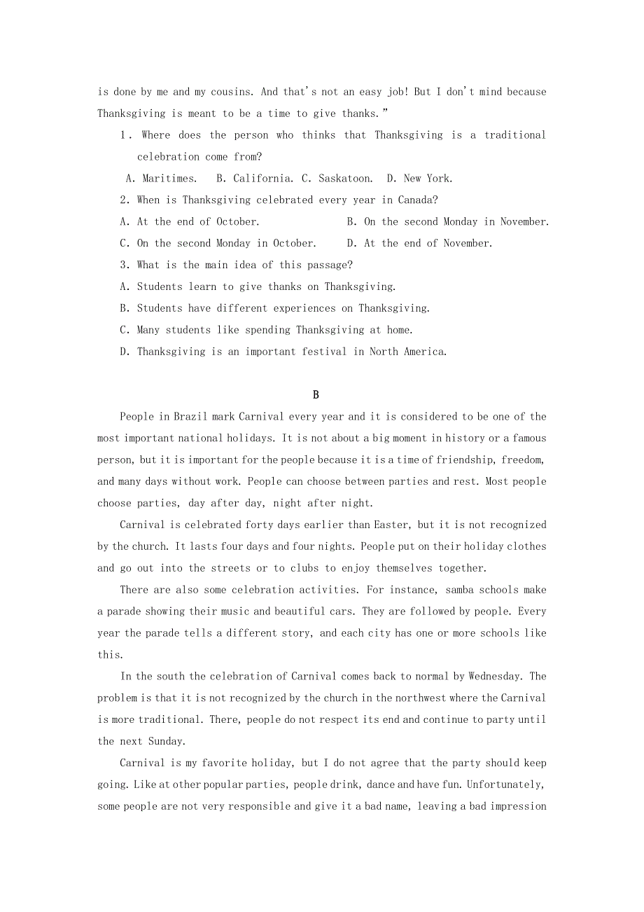 广东省中山市第二中学2020-2021学年高一英语4月月考试题.doc_第2页