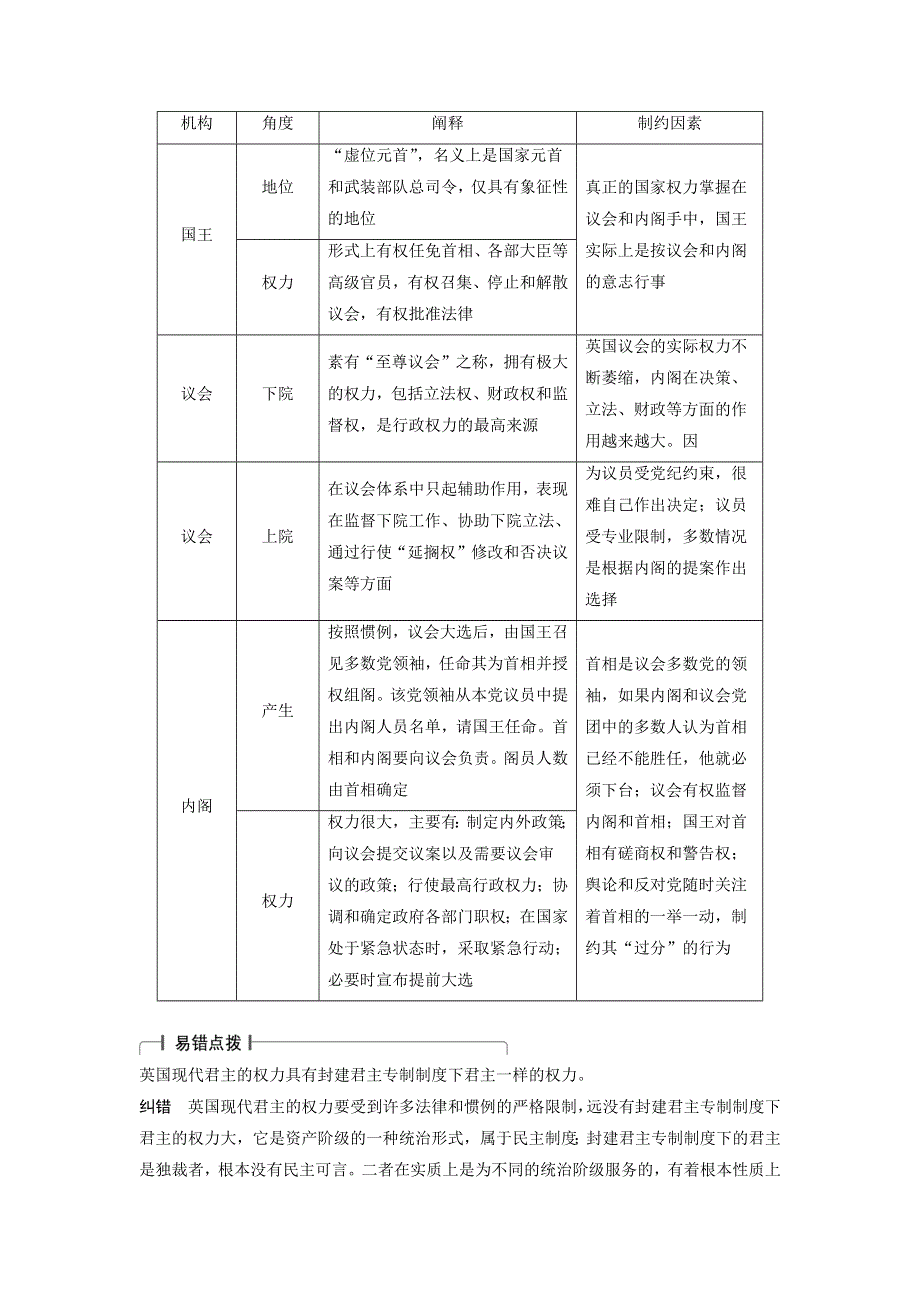 《新步步高》2017届高考政治二轮复习（浙江专用WORD文本）专题复习：专题十八 考点一 WORD版含解析.docx_第3页