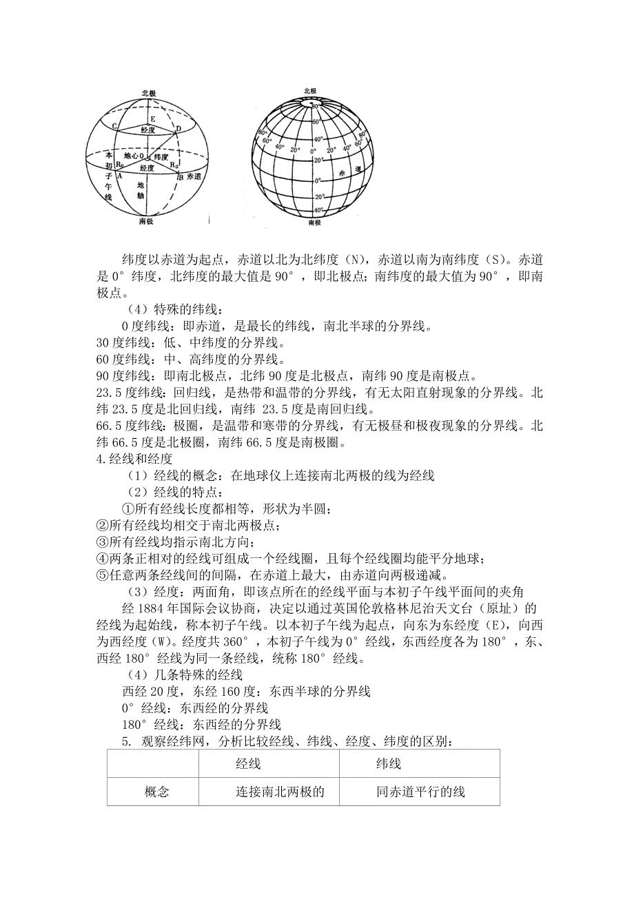 2013年高二地理学业水平考试文科学生复习学案（湘教版）地球和地球运动(3).doc_第2页