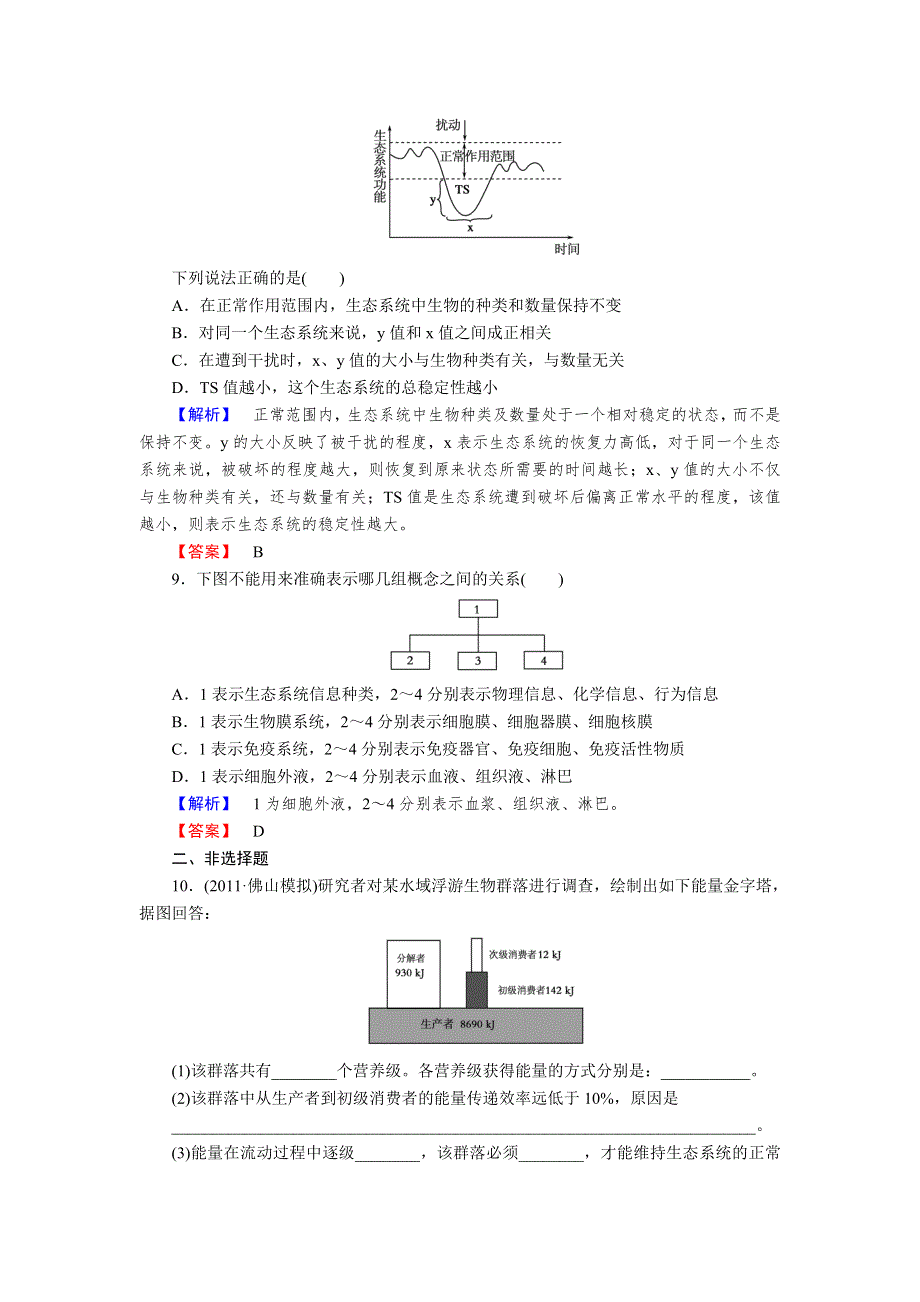 2013年高考人教版生物与名师对话一轮复习课时作业36.doc_第3页