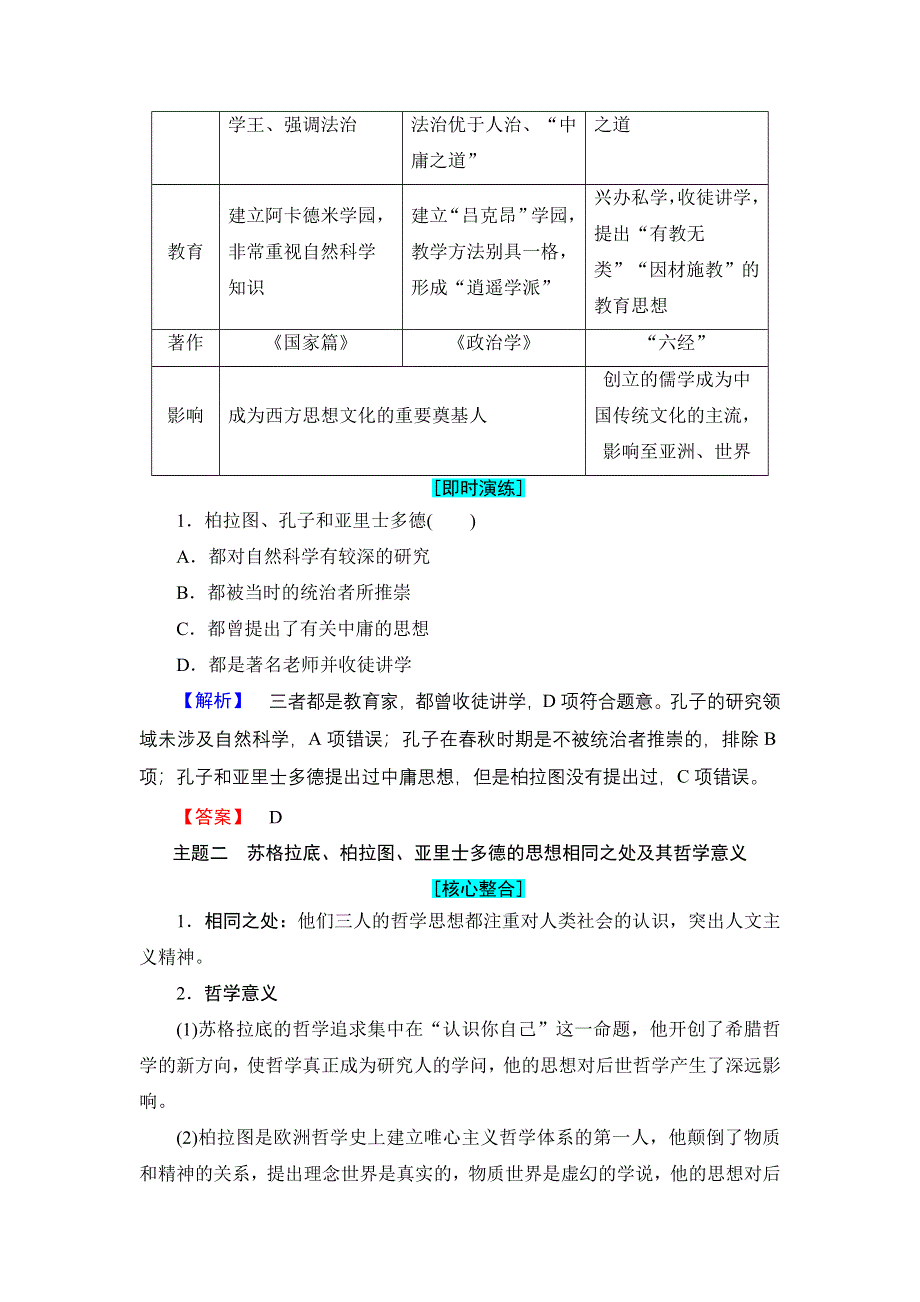 2016-2017学年高二历史人教选修4单元分层突破2 WORD版含解析.doc_第2页