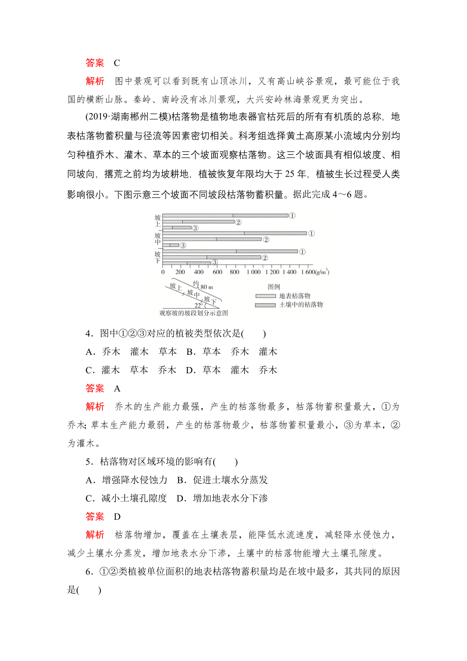 2021届高考地理一轮创新教学案：热点滚动测（六） WORD版含解析.doc_第2页