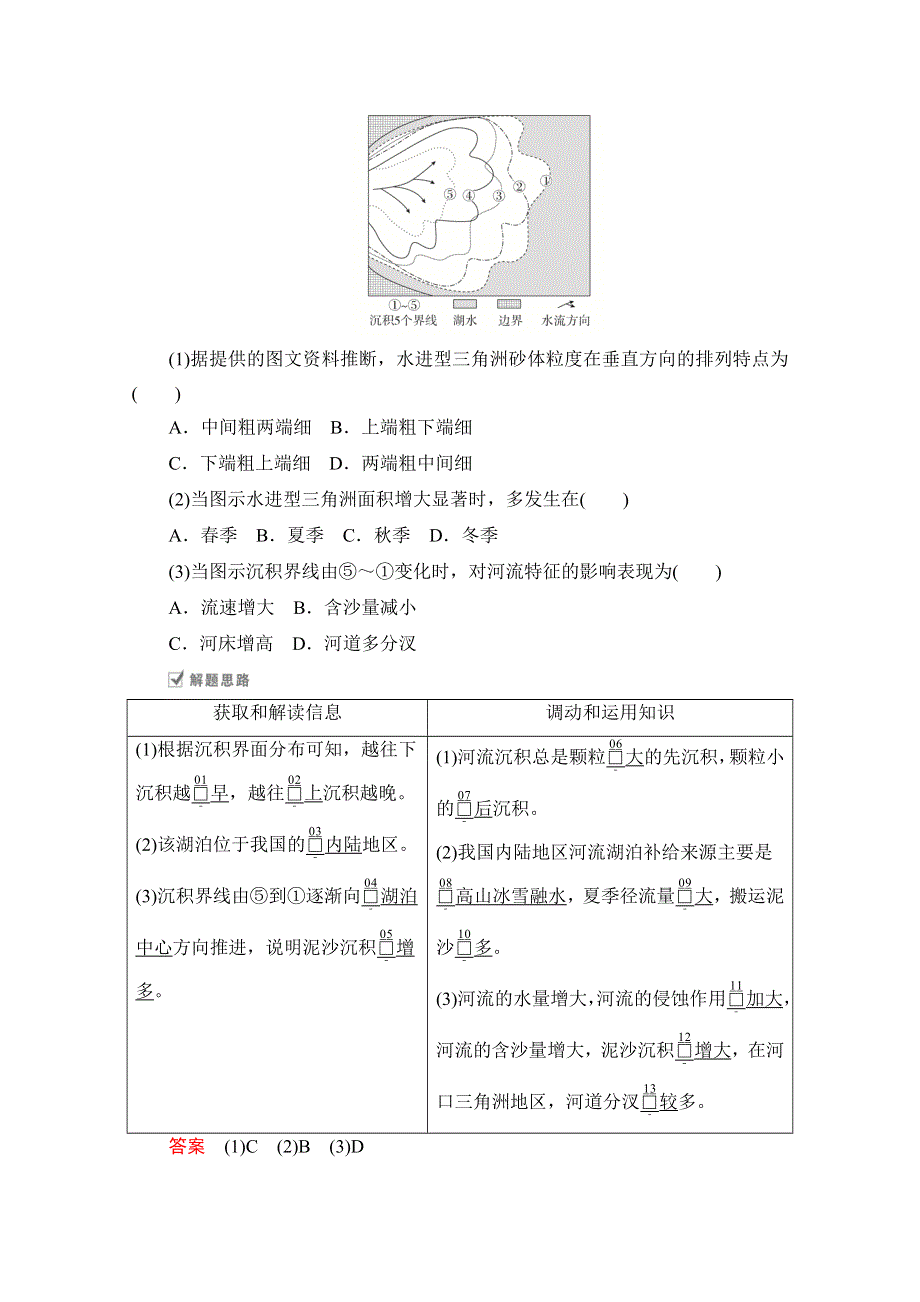 2021届高考地理一轮创新教学案：第八讲 第27课时 外力作用（搬运、沉积）与地貌 WORD版含解析.doc_第2页