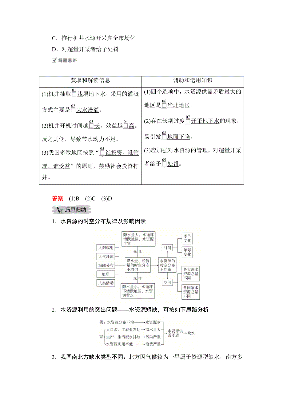 2021届高考地理一轮创新教学案：第十讲 第33课时 自然资源 WORD版含解析.doc_第3页