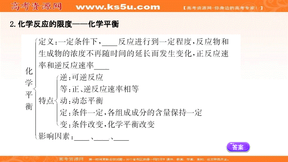 新教材2020-2021学年化学鲁科版（2019）必修第二册同步课件：专题提升课 第2章第3节 化学反应的快慢和限度 .ppt_第3页