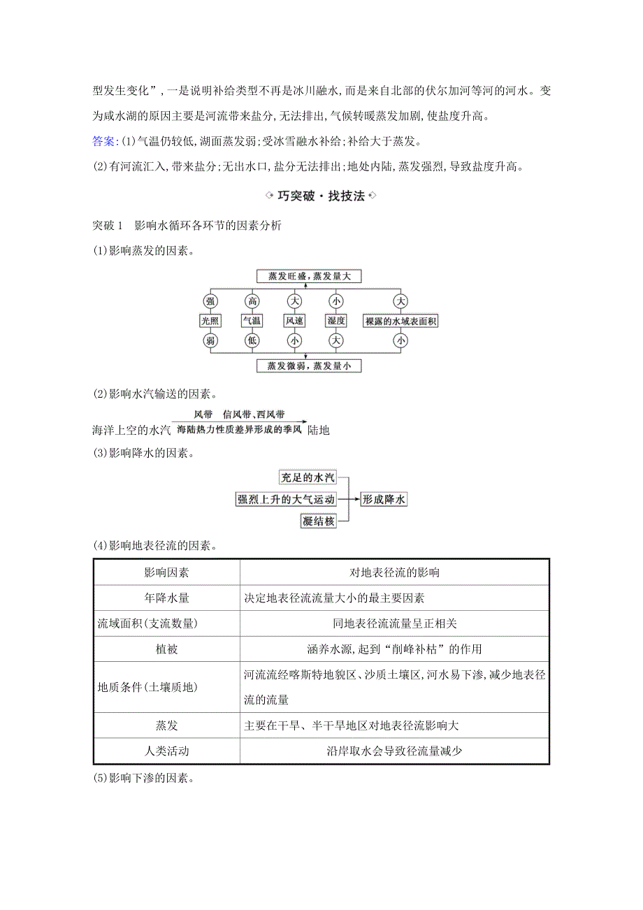 2021届高考地理一轮复习2-4水圈和水循环练习鲁教版 WORD版含解析.doc_第3页