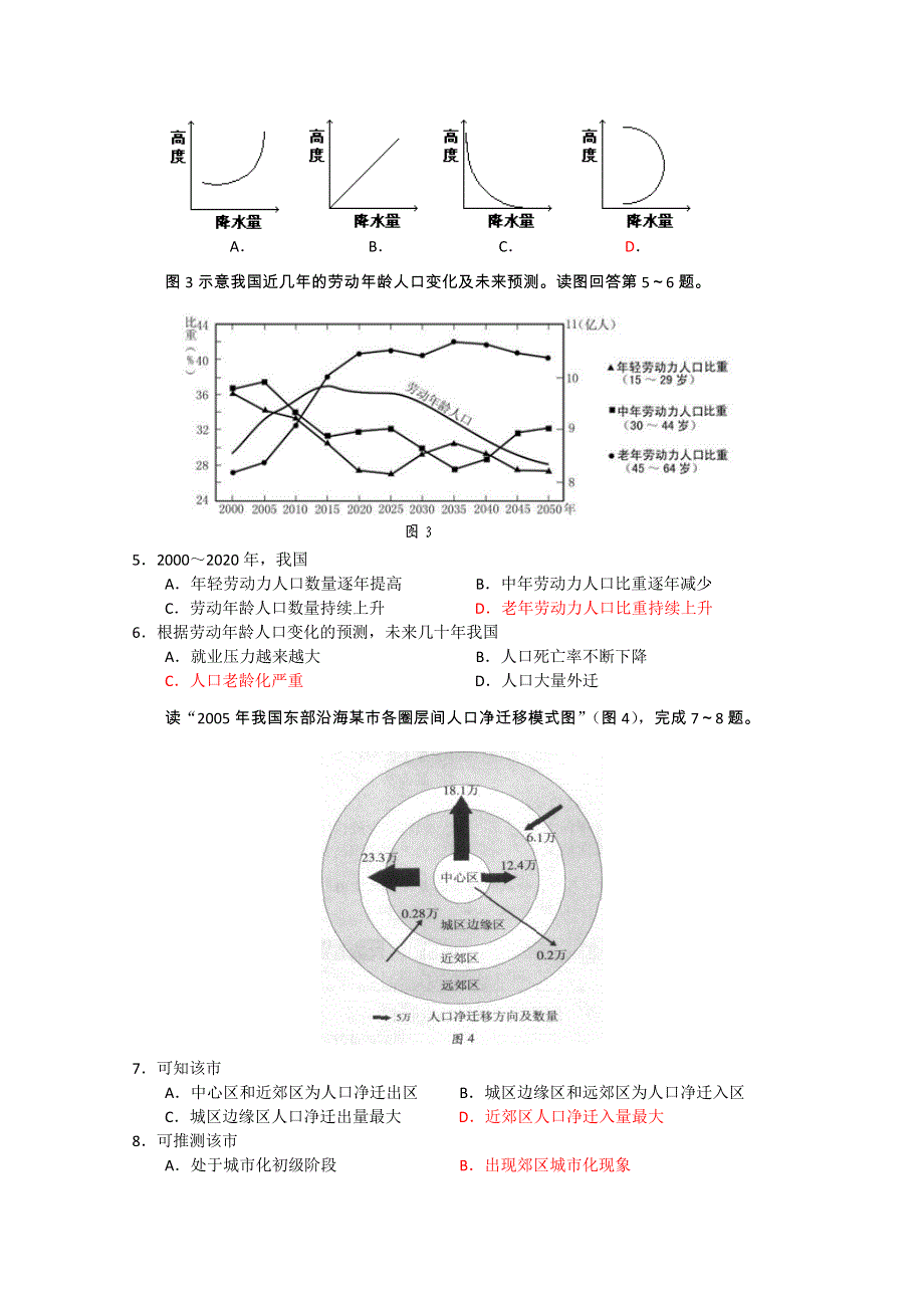 广东省佛山市禅城区2011届高三11月调研测试（文综）.doc_第2页