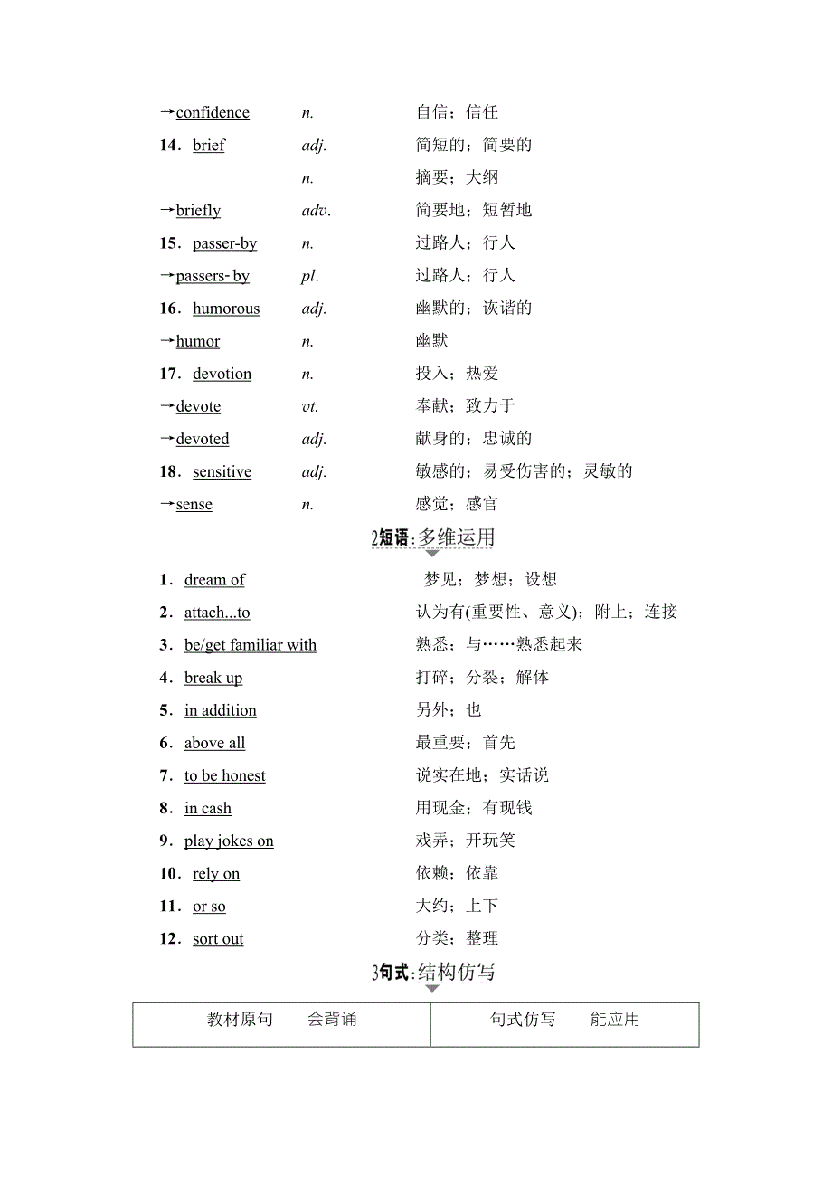 2018高三英语（浙江专版）一轮复习（教师用书）第1部分 必修2 UNIT 5　MUSIC WORD版含答案.doc_第2页