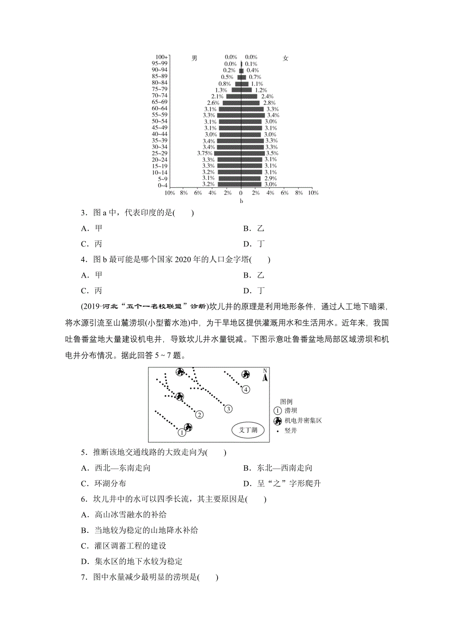 2020新课标高考地理二轮练习：选择题专项练十一 WORD版含解析.doc_第2页