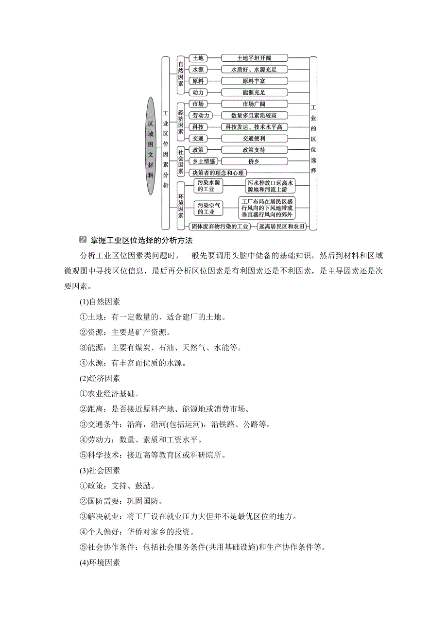 2020新课标高考地理二轮讲义：命题主题七　工业区位理论 WORD版含解析.doc_第3页