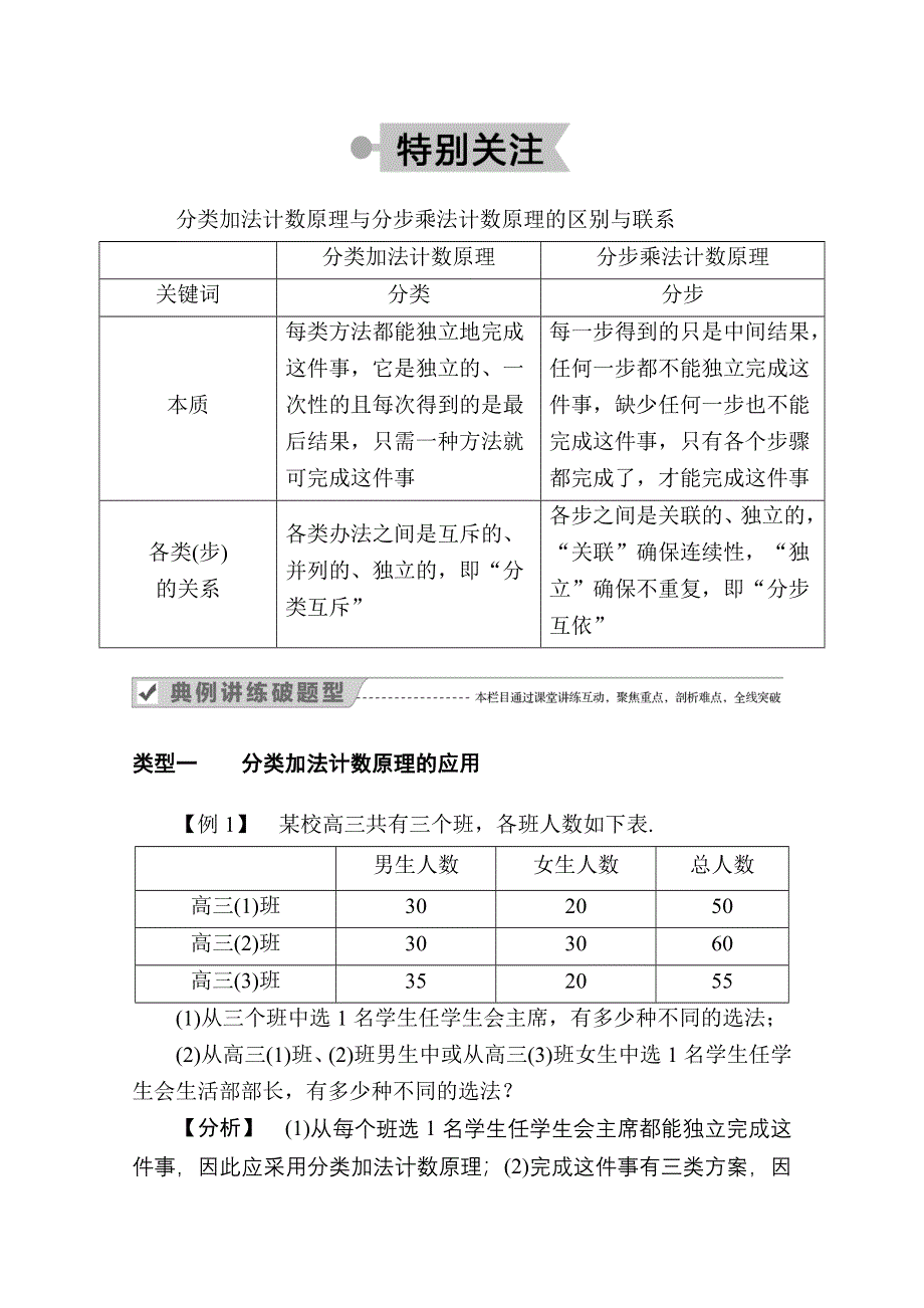 2020-2021学年数学人教A版选修2-3学案：1-1 第1课时　分类加法计数原理与分步乘法计数原理及其简单应用 WORD版含解析.doc_第3页