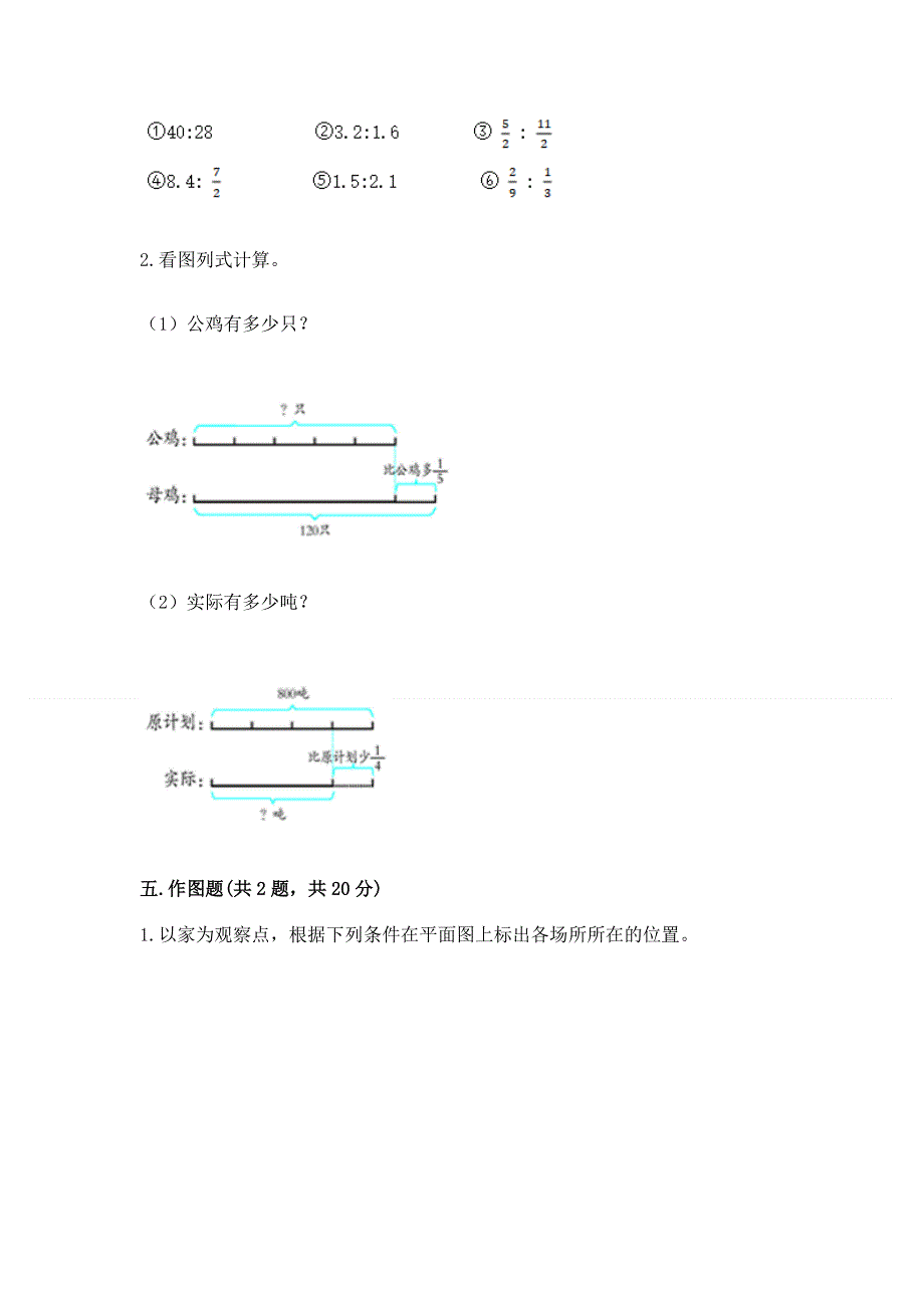 人教版六年级上册数学期末测试卷【完整版】.docx_第3页