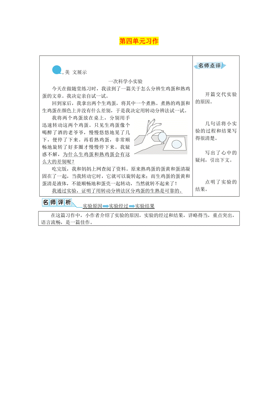 三年级语文下册 第五单元优秀例文 新人教版.docx_第1页