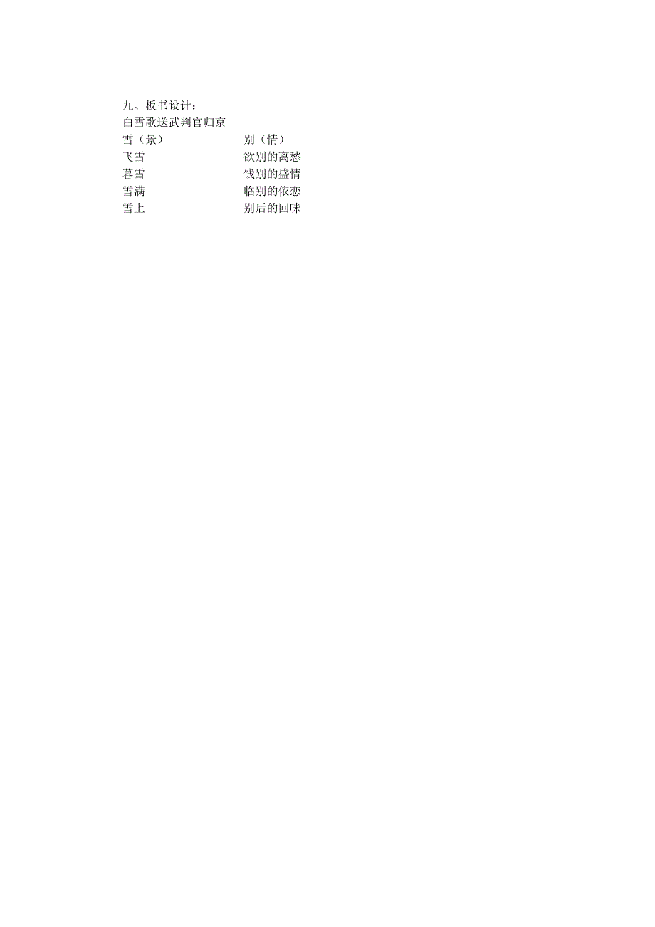 2022九年级语文下册 第6单元 24诗词曲五首《白雪歌送武判官归京》说课稿 新人教版.doc_第3页