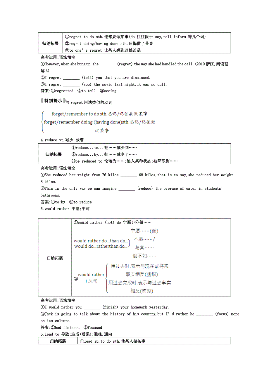 2021届人教版一轮复习学案：必修4 UNIT2　WORKING THE LAND WORD版含解析.doc_第3页