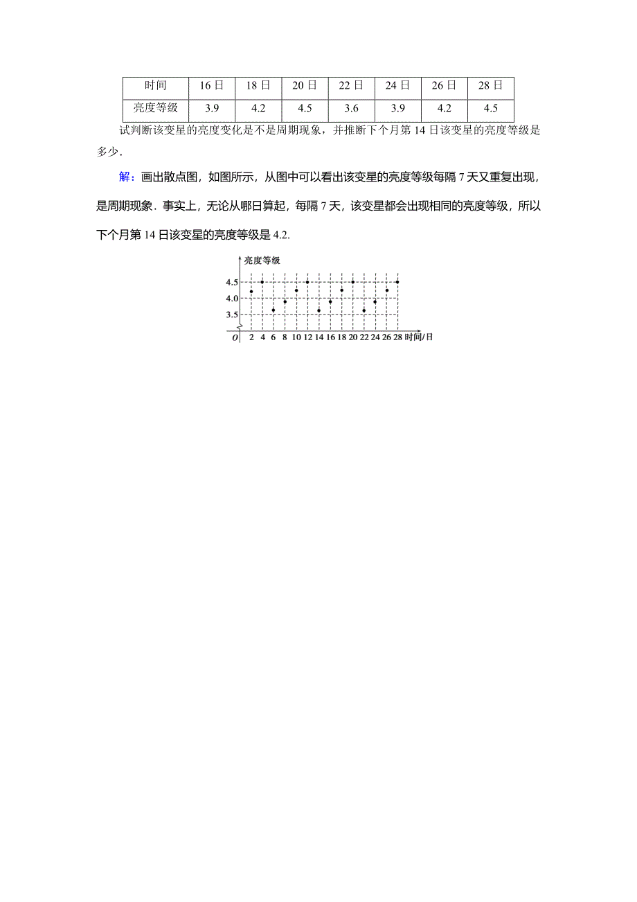 2018年数学同步优化指导（北师大版必修4）练习：第1章 1 周期现象 WORD版含解析.doc_第2页