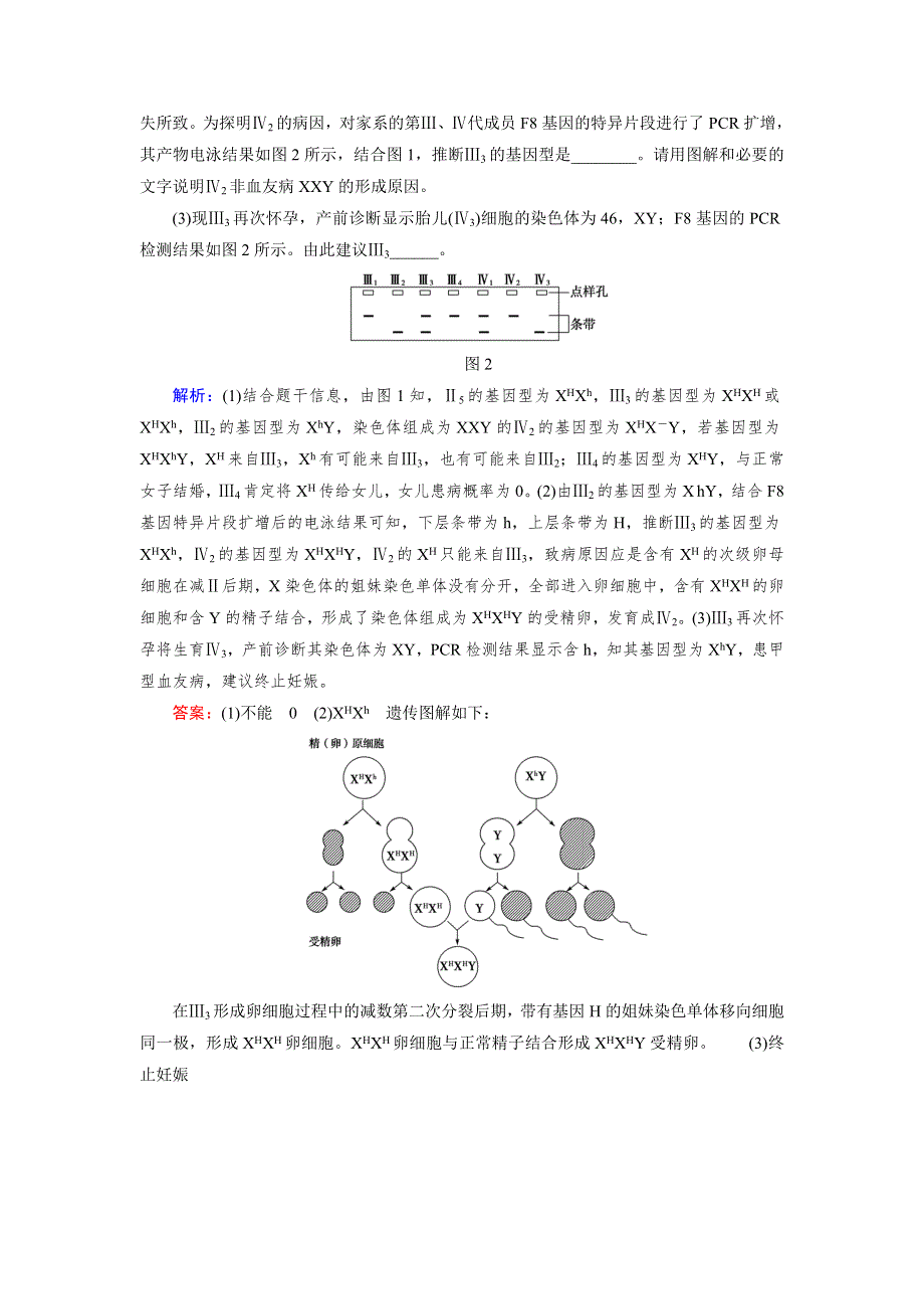 《优化指导》2015届高三人教版生物总复习 第22讲 人类遗传病（真题）WORD版含解析.doc_第3页