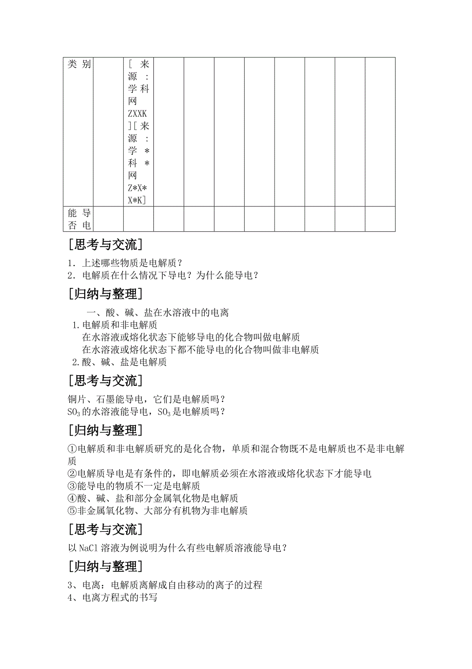 2012-2013学年高一化学教案：离子反应（第1课时）（新人教必修1）.doc_第2页