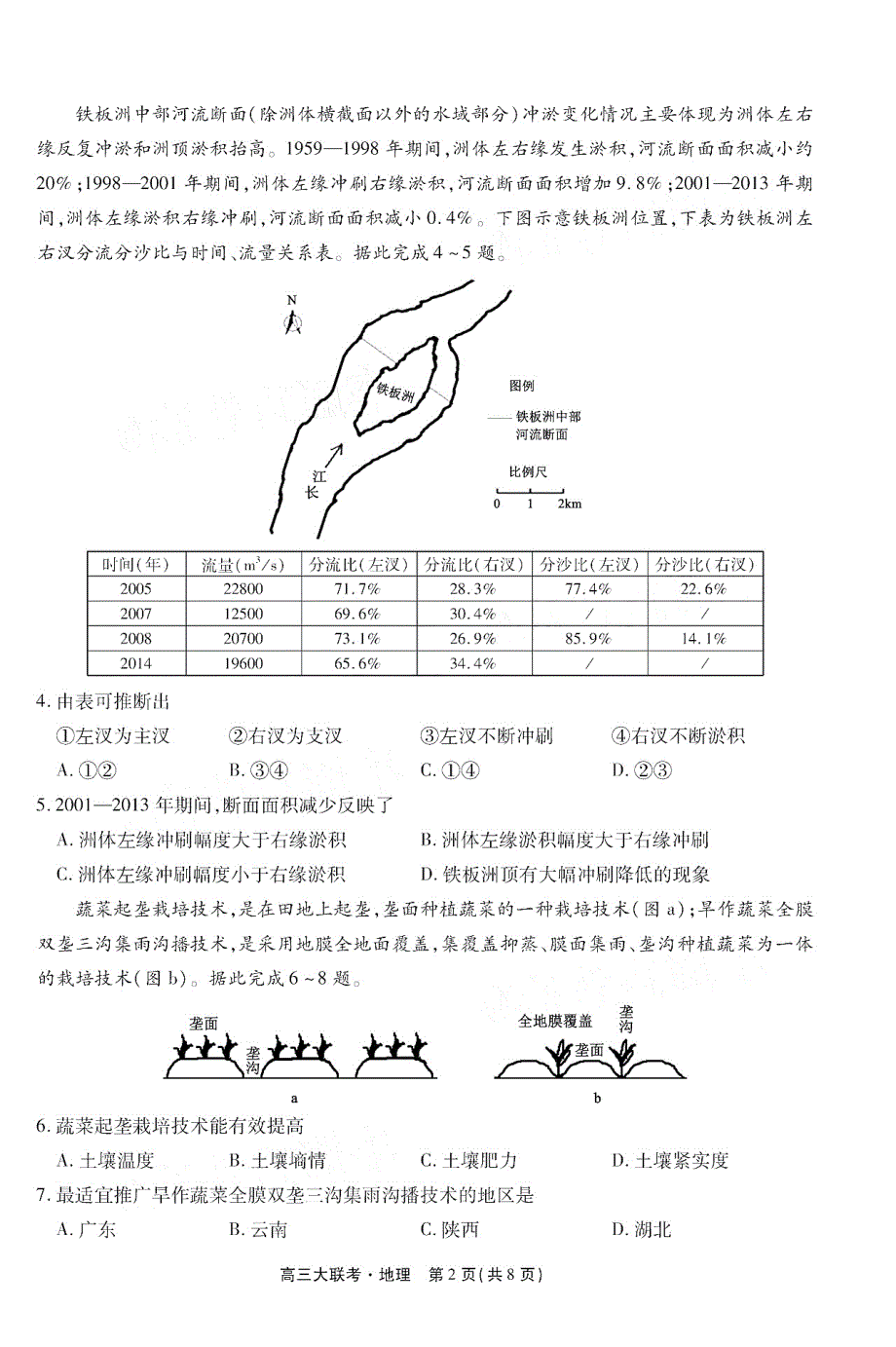 江西省南昌市南昌县莲塘第二中学2021届高三9月阶段性测试地理试卷 PDF版含答案.pdf_第2页