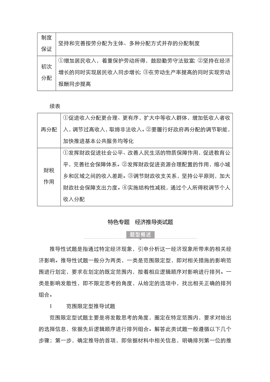 2021届新高考政治一轮复习（选择性A方案）学案：第一部分 第一单元 单元整合 备考提能 WORD版含解析.doc_第3页