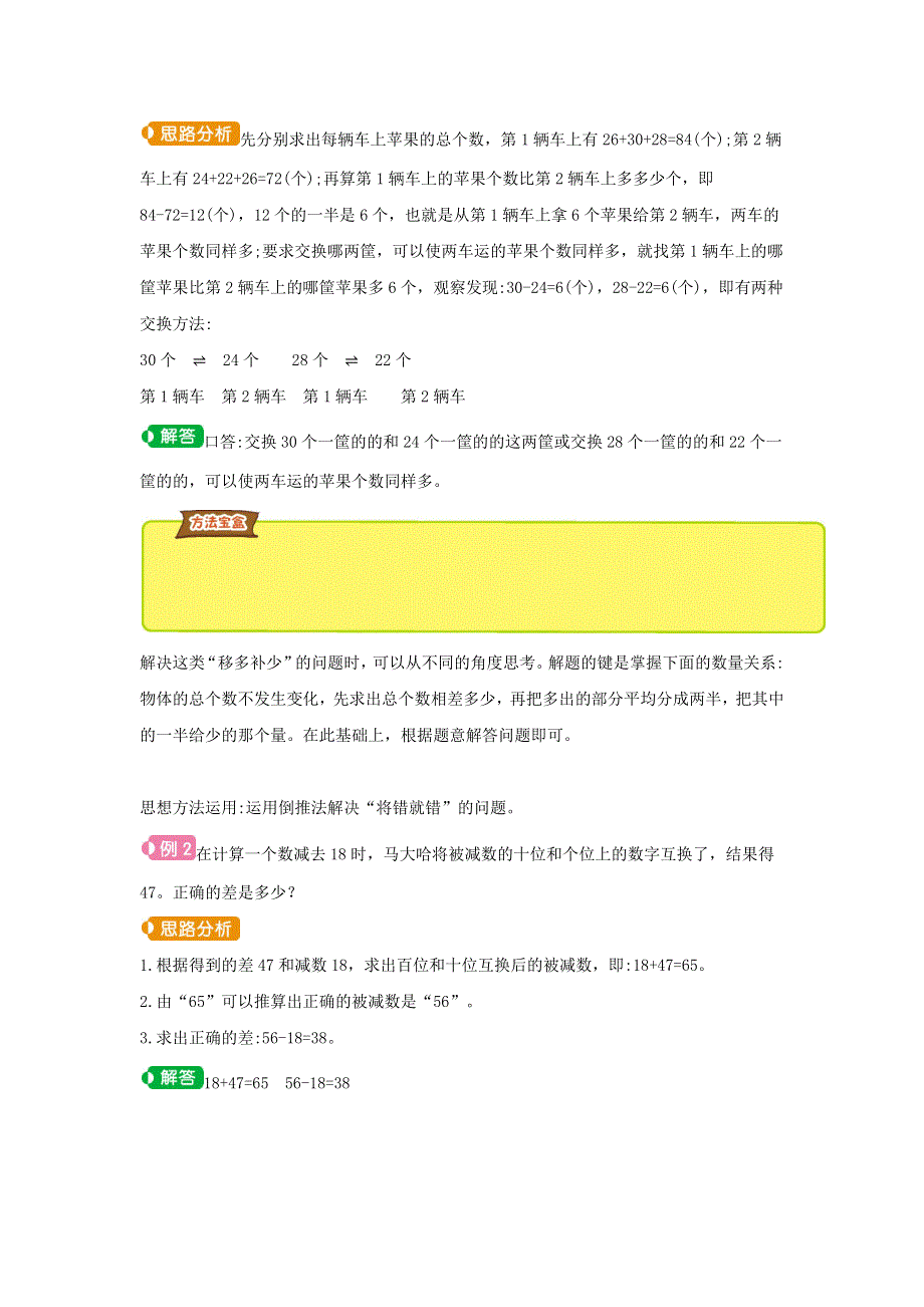 二年级数学上册 2 100以内的加法和减法（二）知识清单 新人教版.docx_第2页