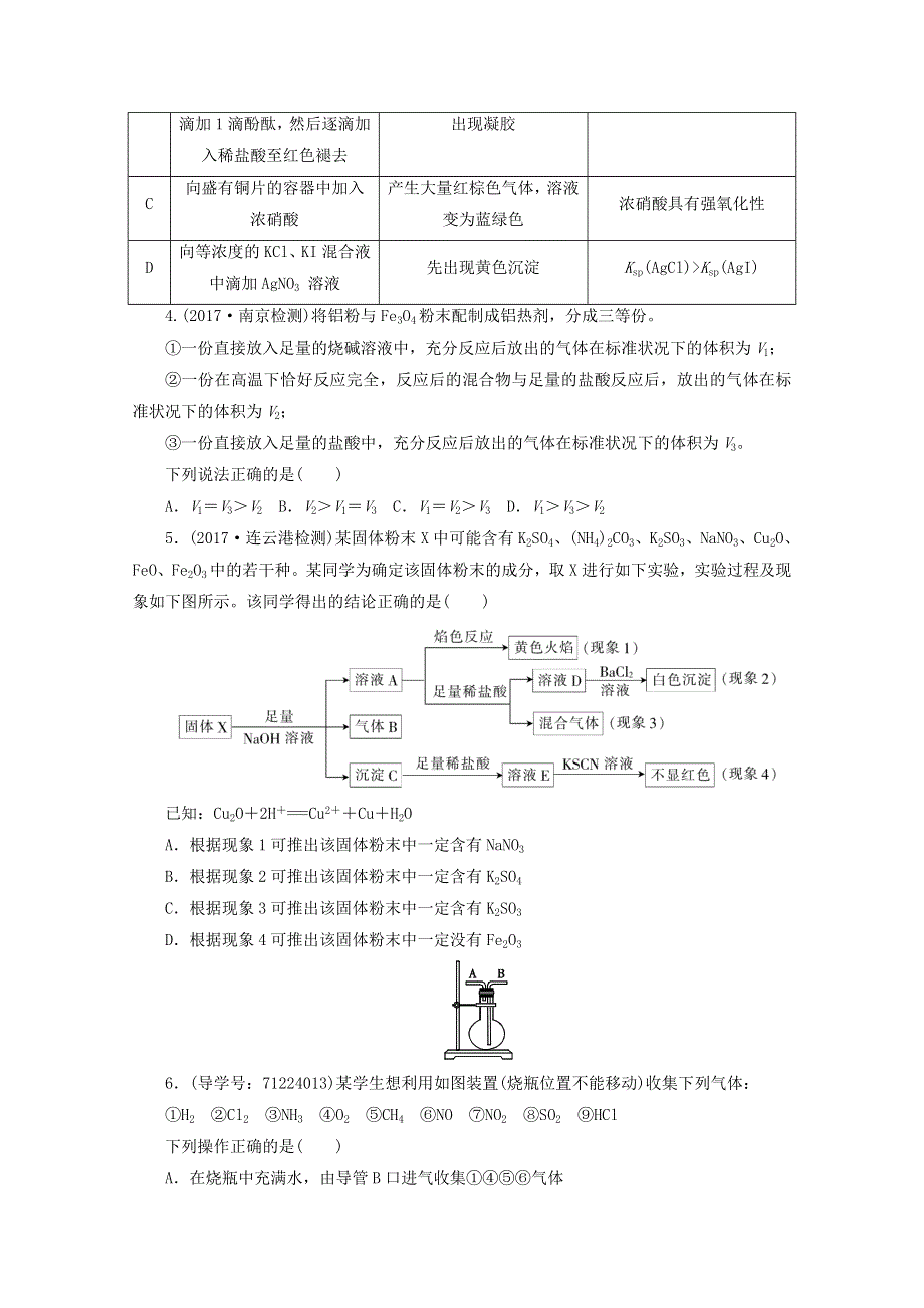 2018年高考化学二轮复习专题闯关导练：专题二　常见无机物及其应用《能力卷》 WORD版含答案.doc_第2页