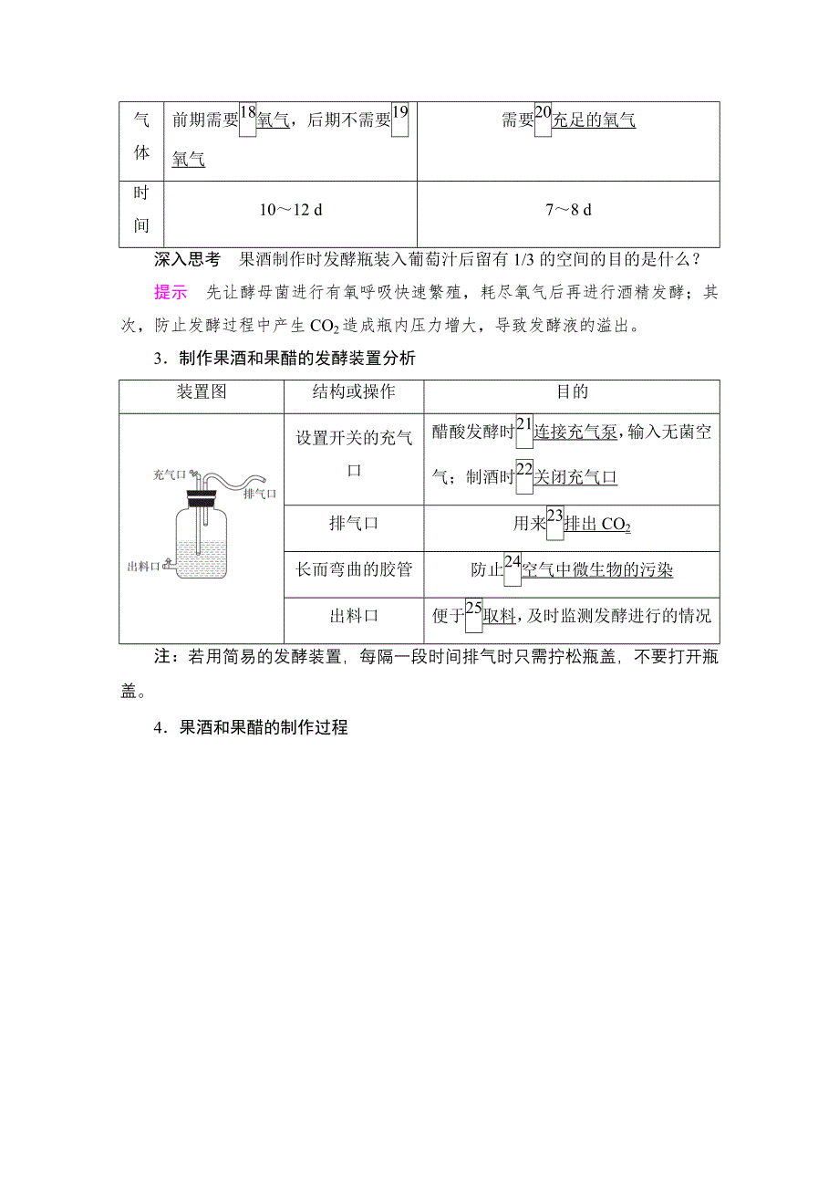 2021届新高考生物一轮复习（选择性考试A方案）学案：选修1 第11单元　第39讲 生物技术在食品加工及其他方面的应用 WORD版含解析.doc_第2页