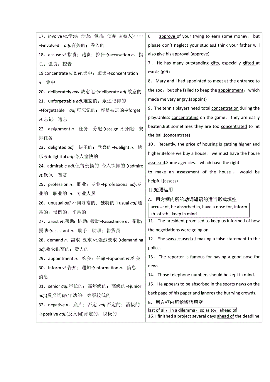 高中英语学习细节（人教版必修5）之MAKING THE NEWS：自主学习 WORD版含答案.doc_第2页