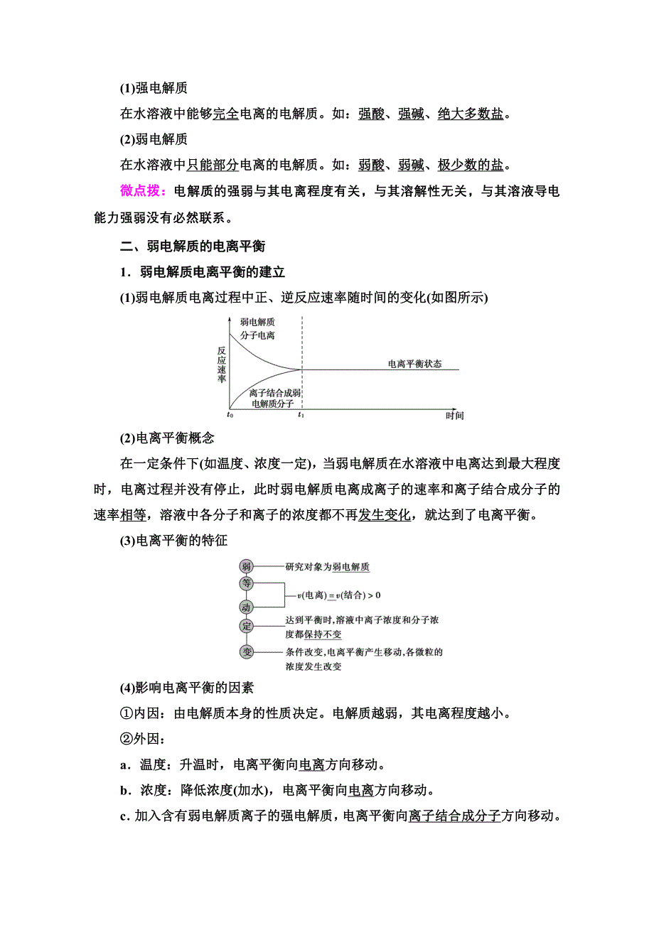 2020-2021学年化学苏教版选修4教师用书：专题3 第1单元 第1课时　强电解质和弱电解质 WORD版含解析.doc_第2页