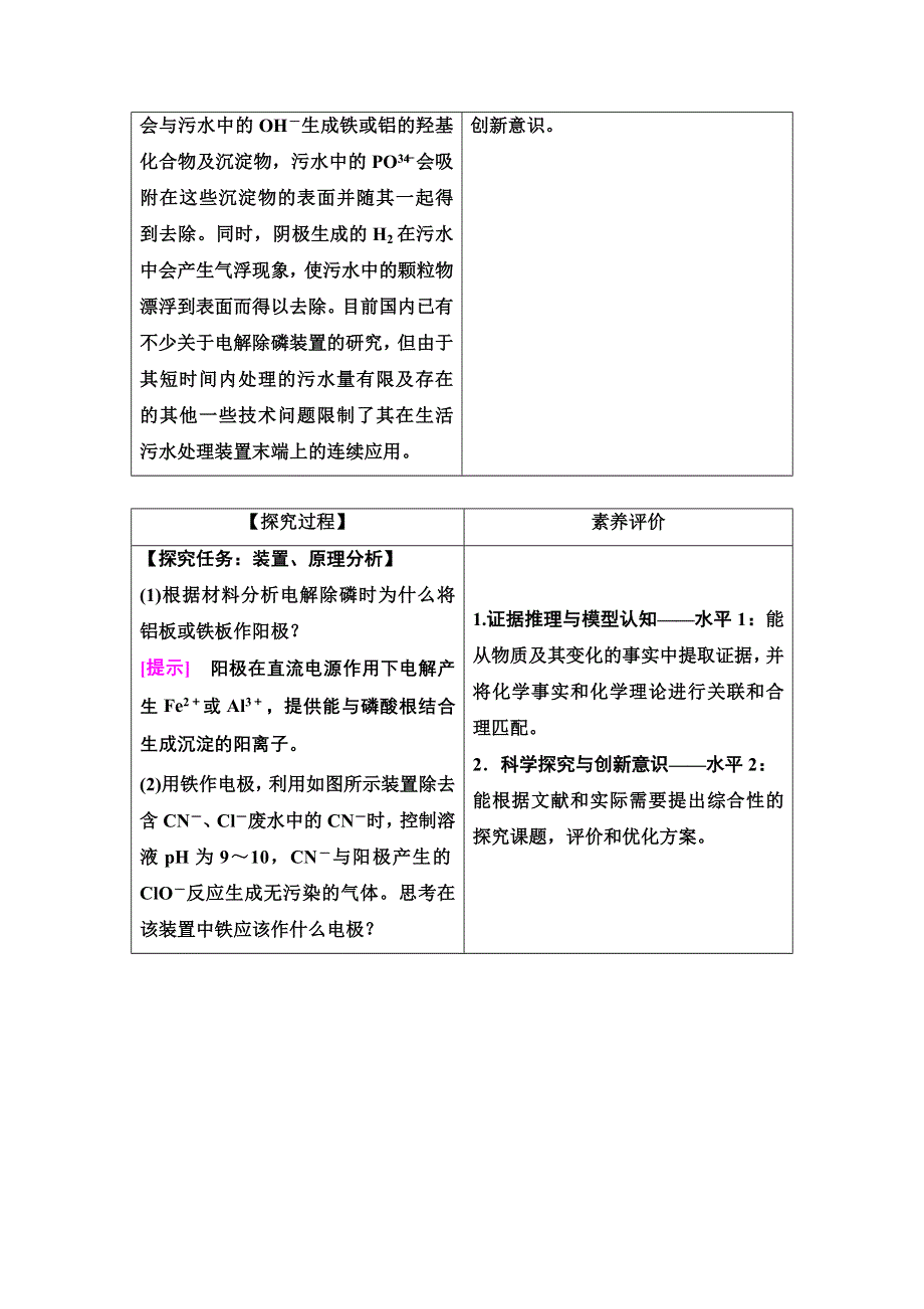 2020-2021学年化学新教材人教版选择性必修第一册教师用书：第4章 章末复习课 WORD版含解析.doc_第2页