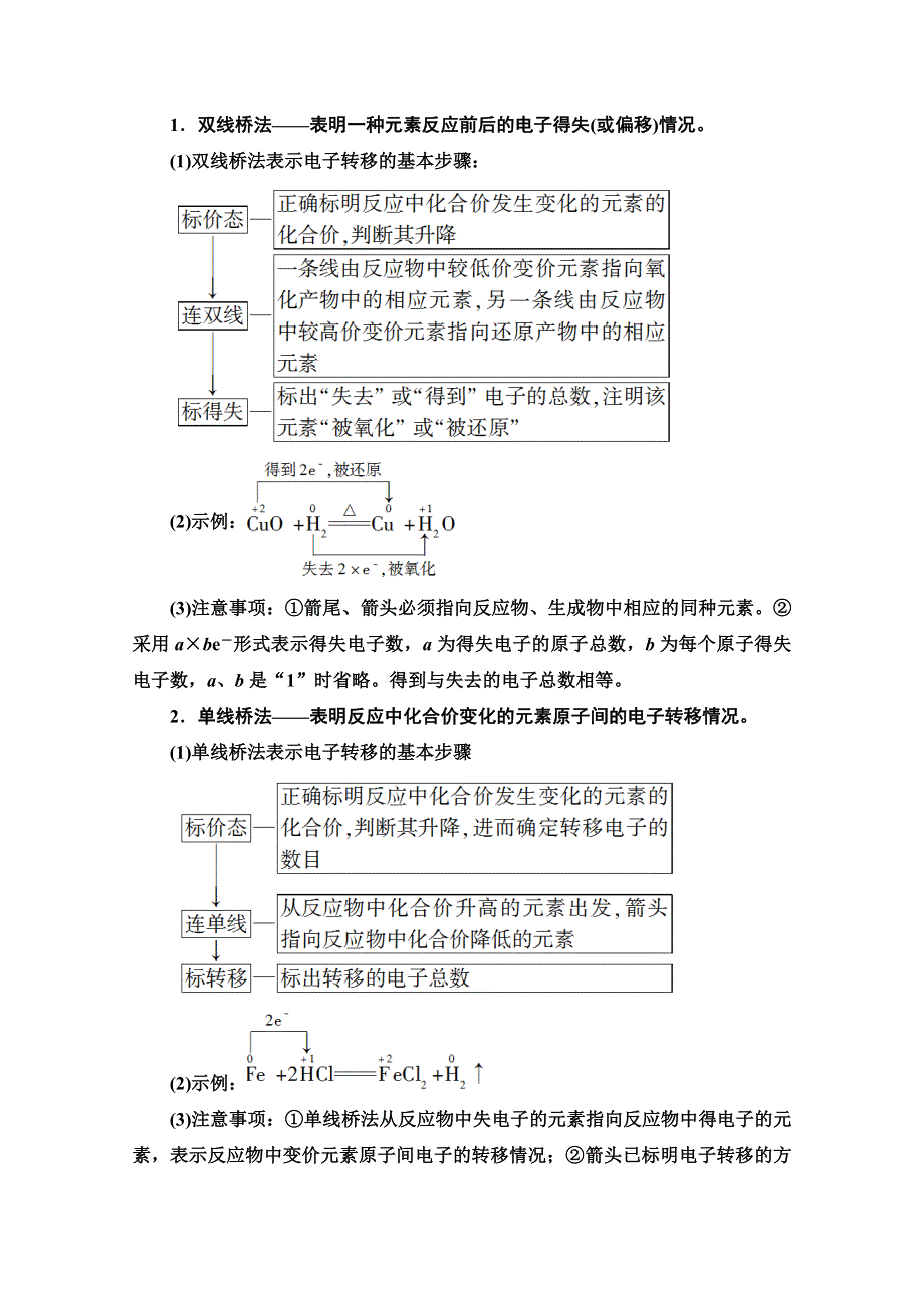 2020-2021学年化学新教材苏教版必修第一册教学案：专题3 第1单元 第3课时 氧化还原反应 WORD版含解析.doc_第2页