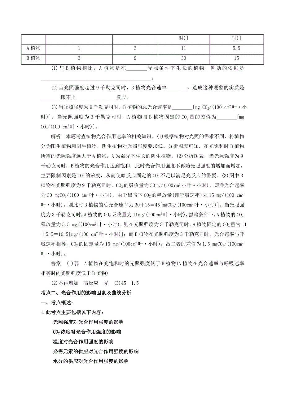 2013届高考生物考点精讲精析----光合作用.doc_第3页