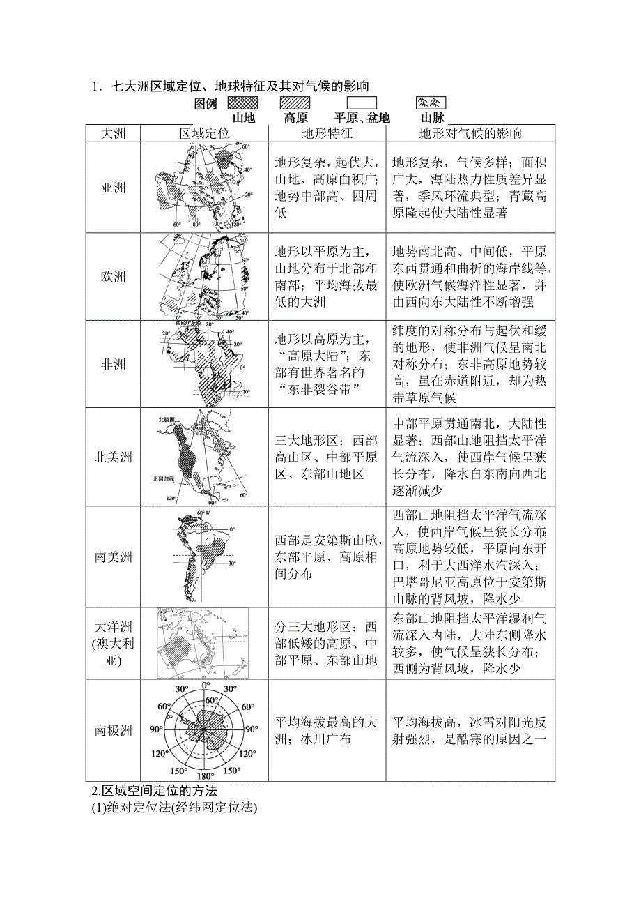 2021届湘教版地理一轮教师文档：第十三章 第一讲　世界地理概况 WORD版含解析.doc_第3页