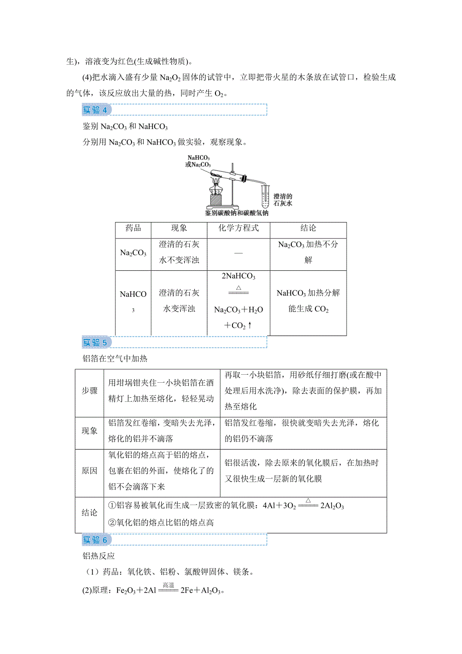 2020届高考艺考生化学复习教师用书：秘笈二 回归教材实验 WORD版含解析.doc_第2页