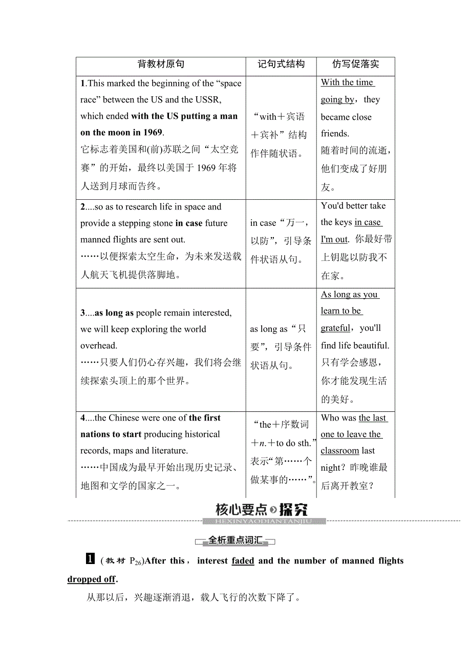 2020-2021学年北师大版英语选修7教师用书：UNIT 20 SECTION Ⅵ　LANGUAGE POINTS（Ⅲ） WORD版含解析.doc_第3页