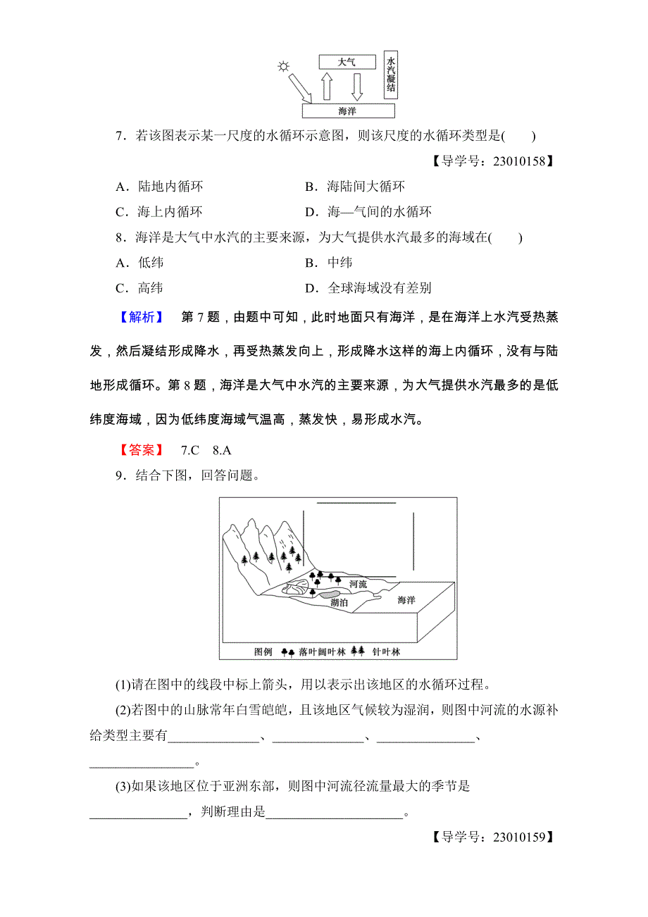 2016-2017学年高中地理人教版必修一学业分层测评：学业分层测评12 WORD版含解析.doc_第3页