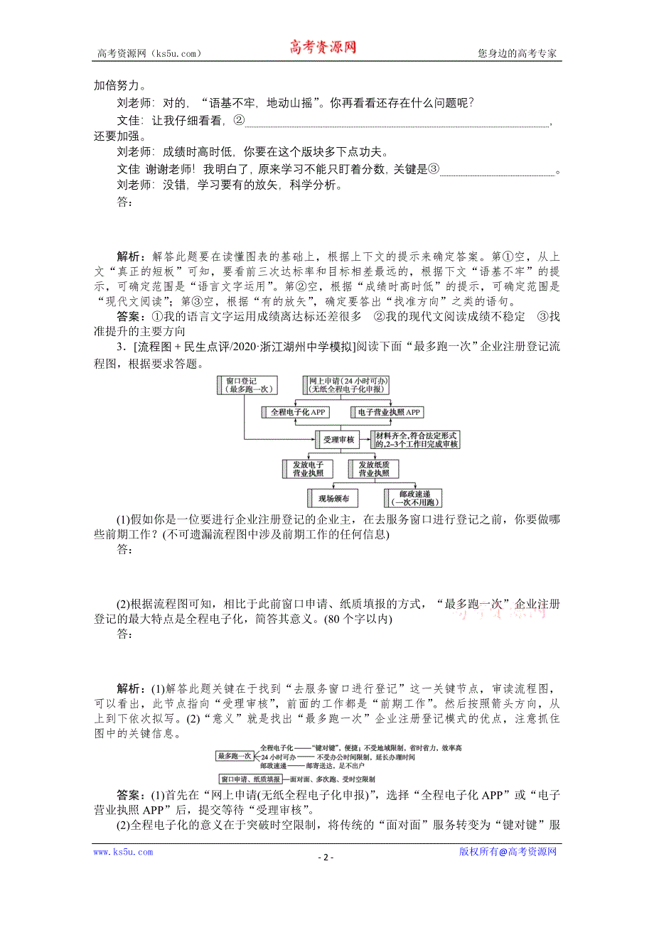 2021届新高考语文二轮专题复习专练3　多考点综合考查 WORD版含答案.doc_第2页