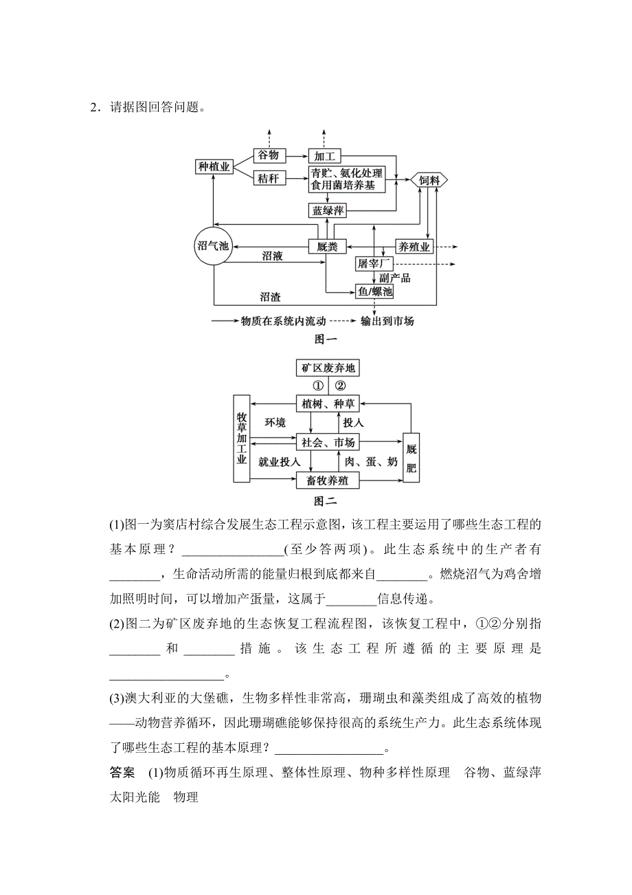 《优化设计》2016届高考生物一轮复习 选修三 现代生物科技专题 课后训练X3-47 WORD版含解析.doc_第2页