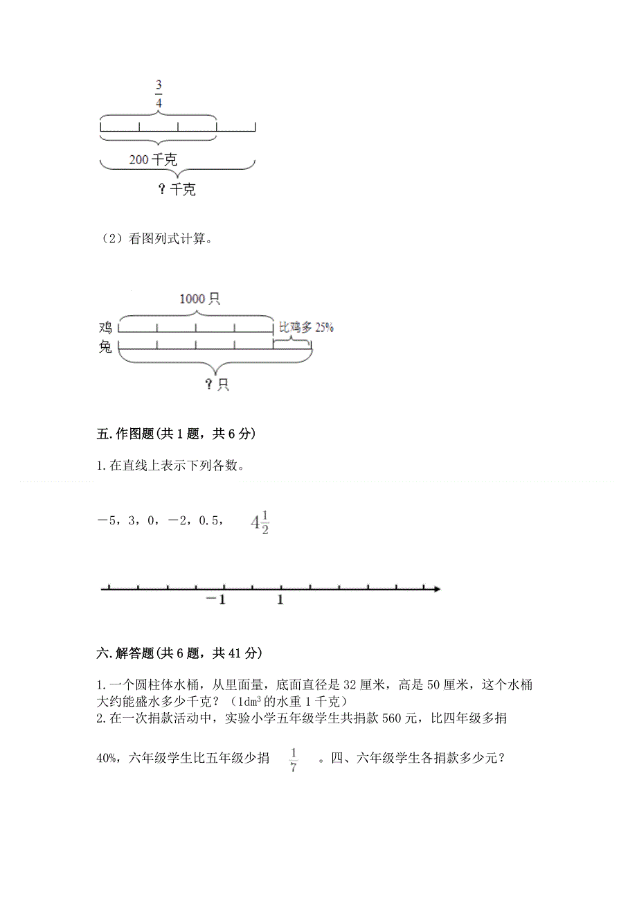 六年级下册数学期末测试卷及完整答案（夺冠）.docx_第3页