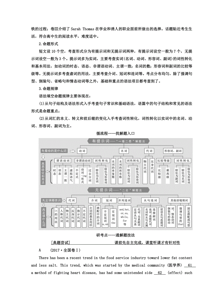 2018年高考英语通用版二轮专题复习三维文档：第一板块 专题复习3部曲 2 题型通路 WORD版含答案.doc_第2页